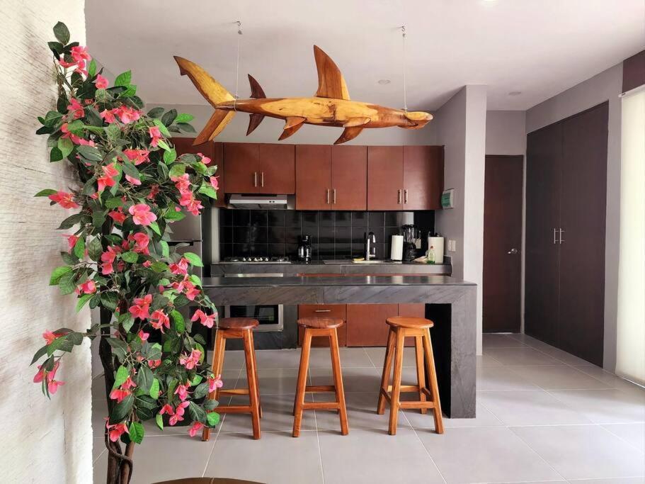 Amazing Jungle Retreat Lahkah Tulum Apartment Exterior photo